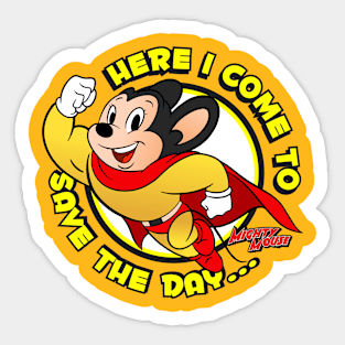 D1 - SUPER MOUSE HERO CARTOON Sticker